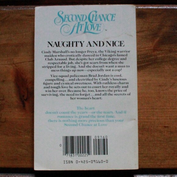 Vintage Second Chance at Love "Naughty and Nice" Paperback Book - Picture 2 of 8